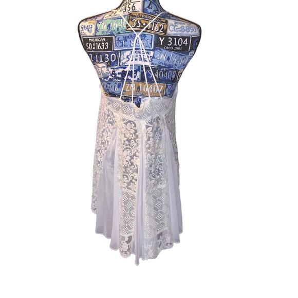 Forever 21 cream white nightgown sz L - Picture 5 of 7